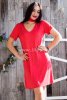 Платье d-63179-44, цвет - красный