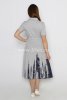 Платье m-154900000, цвет - серый меланж